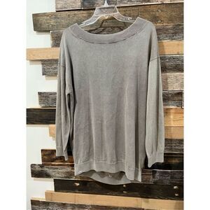 Barefoot dreams NWT drapeback tunic sweater oversized relax fit sz S
